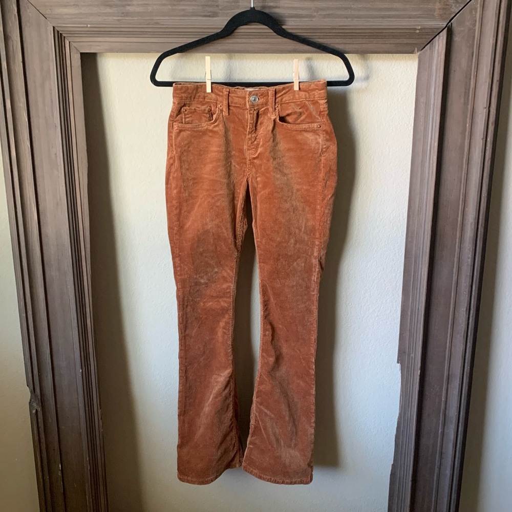 Zara corduroy flare pants